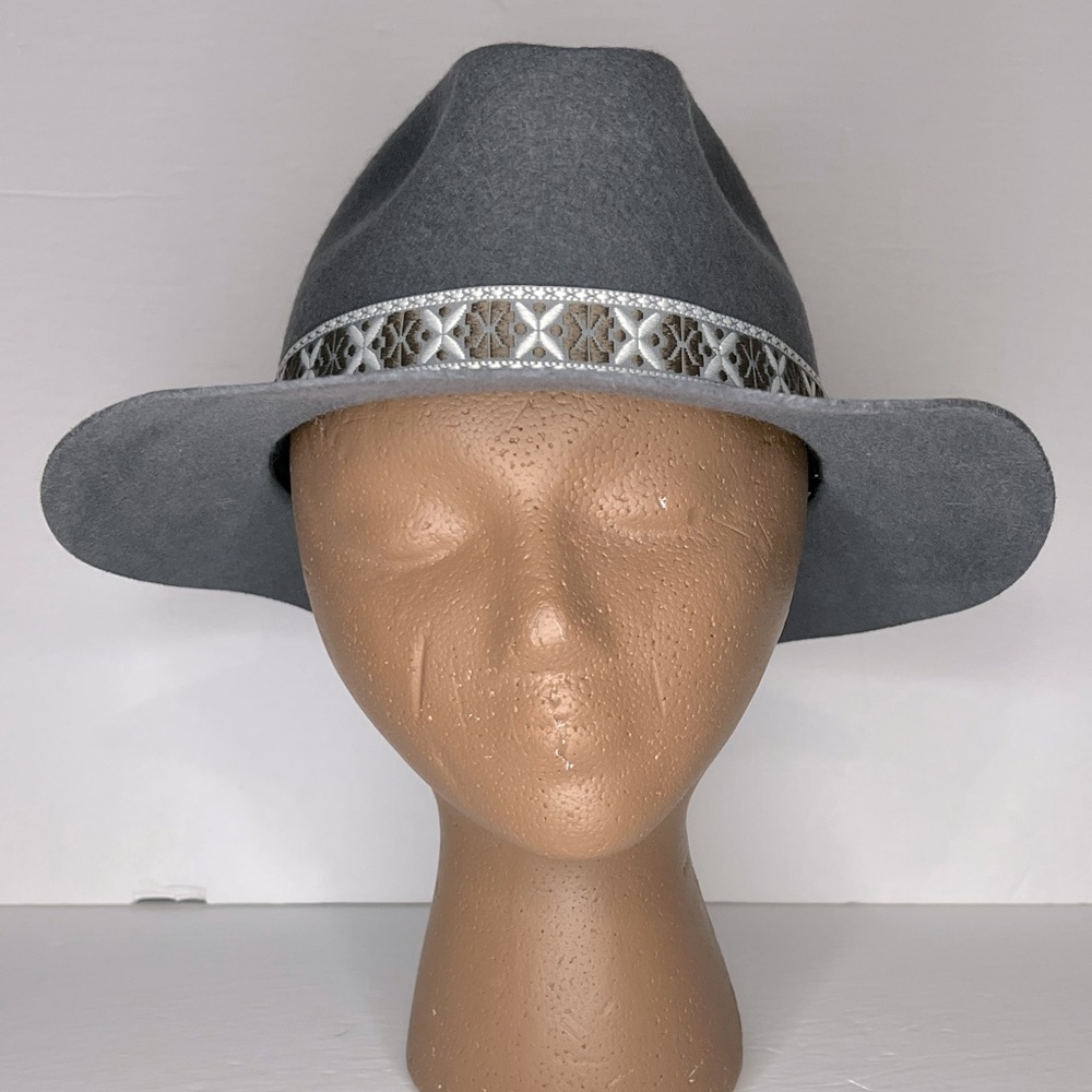 Gelso Bianco Made In Italy 100% Wool Fedora Hat READ